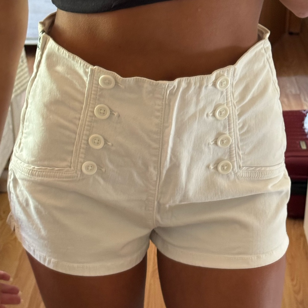 Medium White Shorts